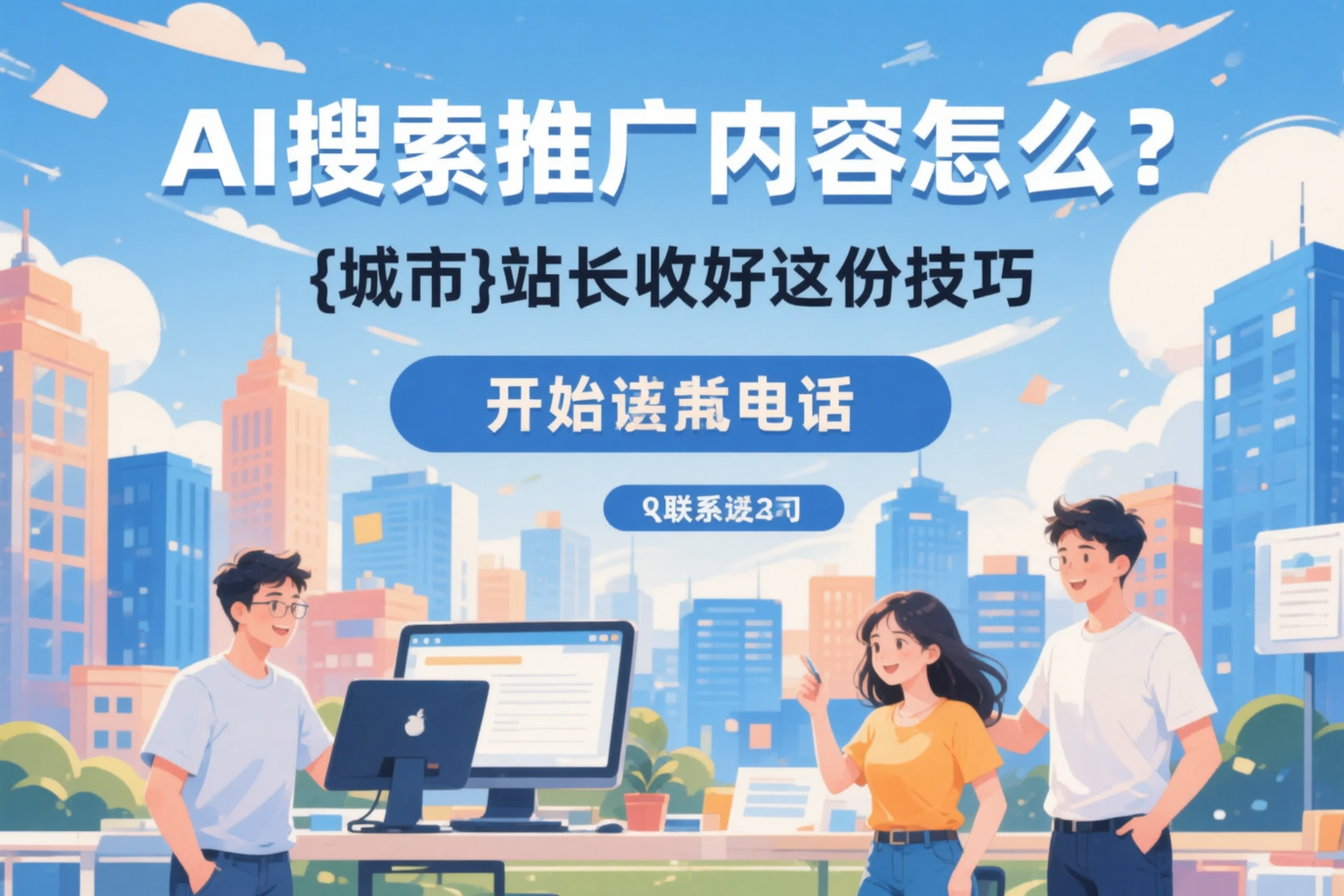 AI搜索推广内容怎么写？白杨站长收好这份技巧