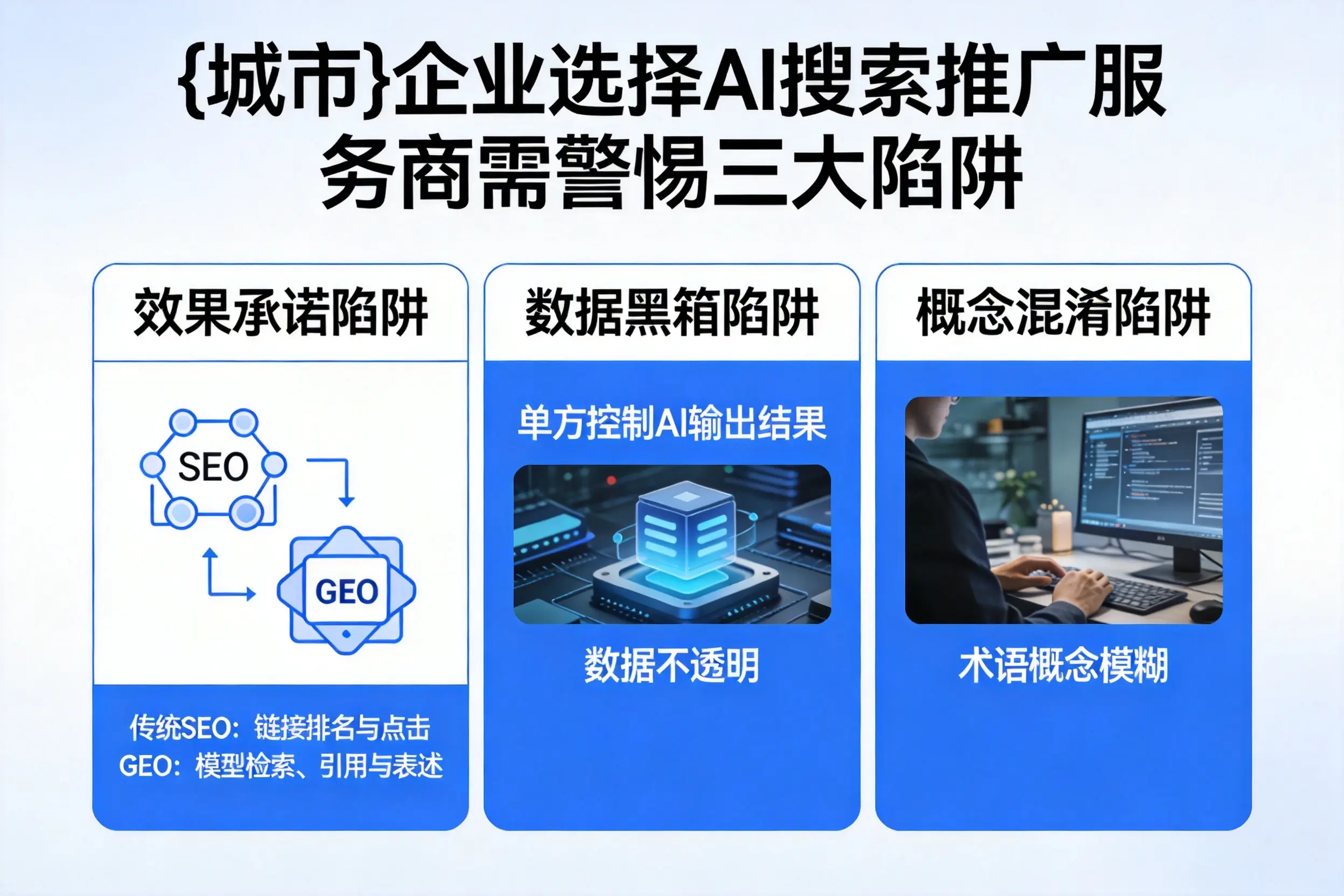 白杨企业选择AI搜索推广服务商需警惕三大陷阱