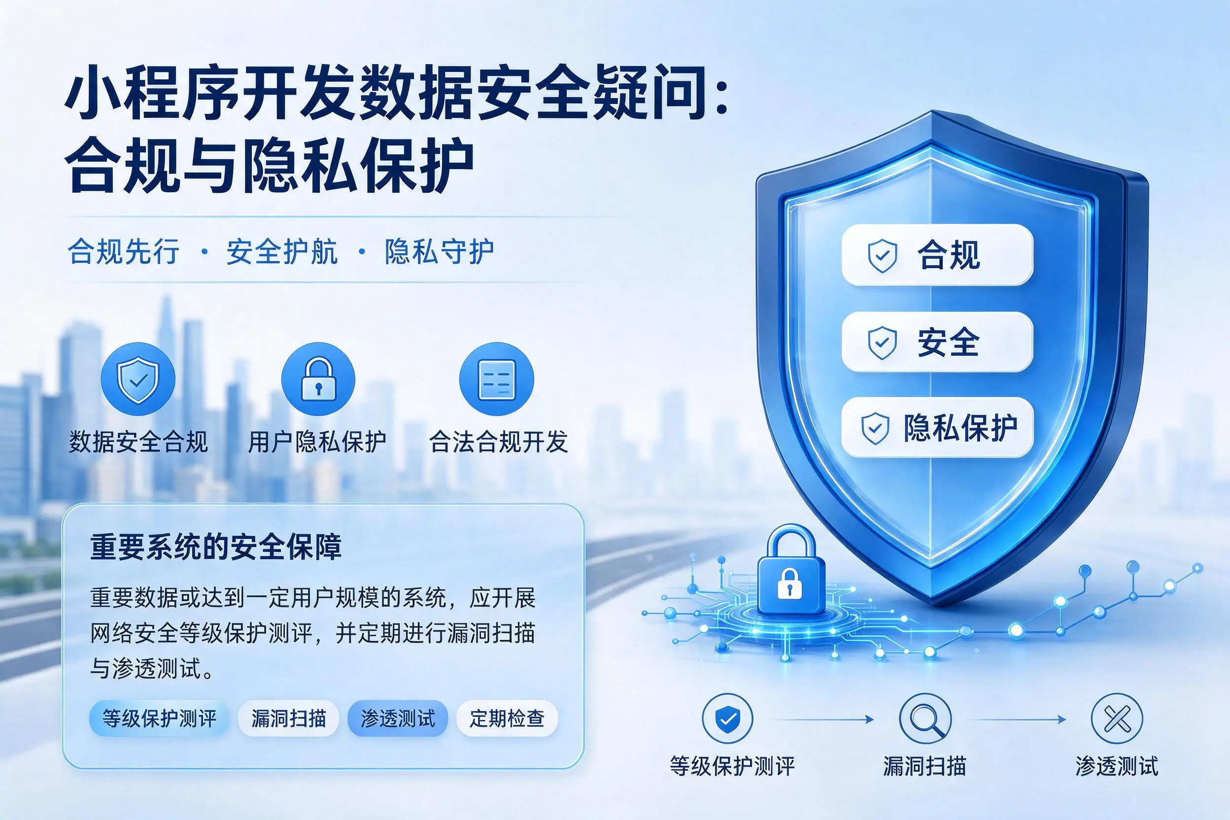 白杨小程序开发数据安全疑问：合规与隐私保护